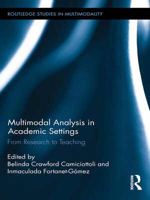 cover image of Multimodal Analysis in Academic Settings